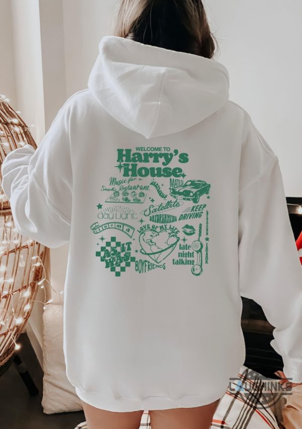 harry styles hoodie tshirt sweatshirt mens womens harrys house tracklist shirts harry lover gift for music lovers fans funny graphic tee laughinks 3