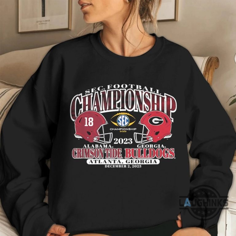 Alabama Sec Championship T Shirt Sweatshirt Hoodie Sec Champions 2023