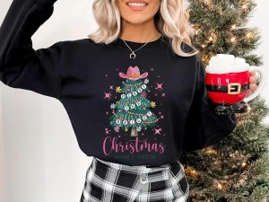 Christmas Tree Taylor Version Sweatshirt Merry And Bright Theme Swiftie Merch Swiftie Shirt Taylors Version New Eras Tour Holiday Gift trendingnowe 1