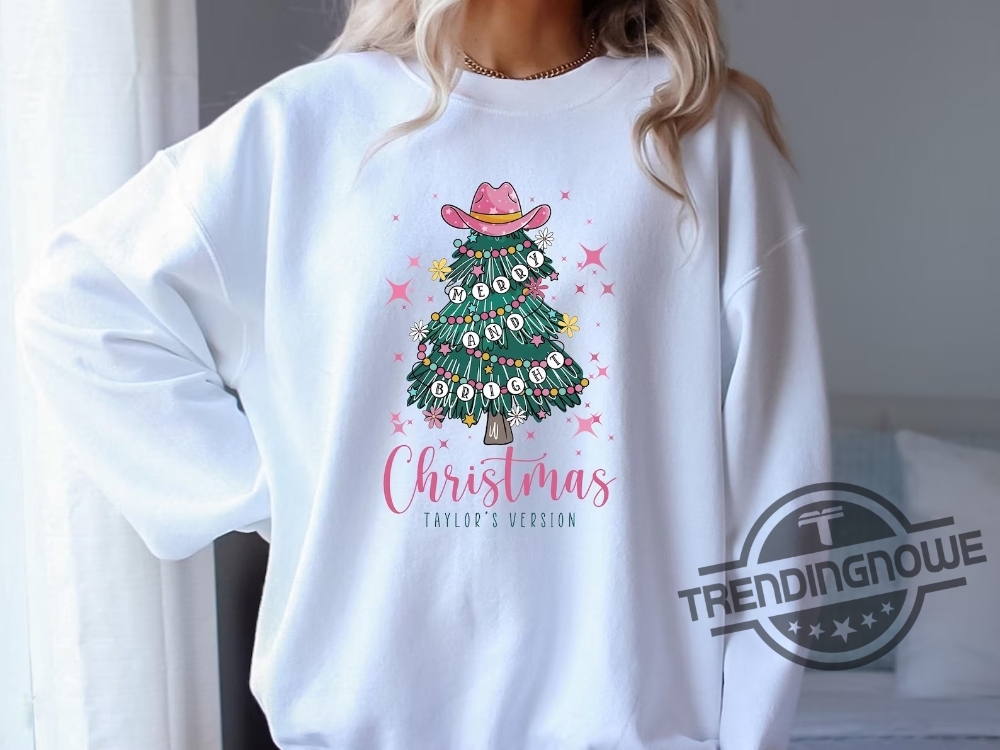 Christmas Tree Taylor Version Sweatshirt Merry And Bright Theme Swiftie Merch Swiftie Shirt Taylors Version New Eras Tour Holiday Gift 9 Christmas Tree Taylor Version Sweatshirt Merry And Bright Theme Swiftie Merch Swiftie Shirt Taylors Version New Eras Tour Holiday Gift trendingnowe 3