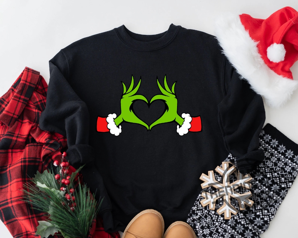 Christmas Shirt Grinch T Shirt Dr Seuss Outfit Christmas Gift Heart Hands Graphic Tees Xmas Womens Clothing Holiday T Shirt 8 Christmas Shirt Grinch T Shirt Dr Seuss Outfit Christmas Gift Heart Hands Graphic Tees Xmas Womens Clothing Holiday T Shirt