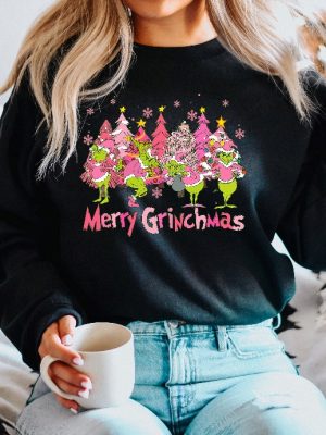 Retro Merry Grinchmas Shirt Grinch Christmas Shirt Grinchmas Shirt Whoville University Christmas Merry Christmas Gift Merry Grinchmas Unique revetee 4