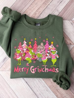 Retro Merry Grinchmas Shirt Grinch Christmas Shirt Grinchmas Shirt Whoville University Christmas Merry Christmas Gift Merry Grinchmas Unique revetee 5