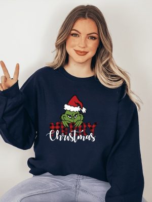 Grinch Christmas Sweatshirt Grinch Sweatshirt Christmas Sweatshirt Grinch Sweatshirt Christmas Vibe Shirt For All Merry Christmas Unique revetee 2