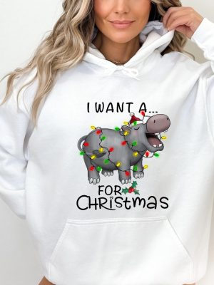 Christmas Shirt I Want A Hippopotamus For Christmas Shirt Gift For Christmas Xmas Shirt Hippopotamus Shirt Christmas Hippopotamus Shirt Unique revetee 5