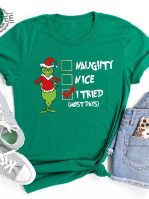 Grinchmas Shirt Christmas Grinch T Shirts Holiday Grinch Clothing Christmas Gifts Merry Christmas T Shirts Christmas Movie Shirts Unique revetee 4