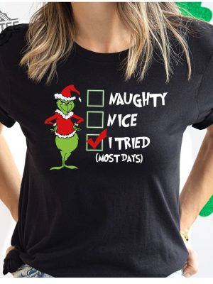 Grinchmas Shirt Christmas Grinch T Shirts Holiday Grinch Clothing Christmas Gifts Merry Christmas T Shirts Christmas Movie Shirts Unique revetee 6