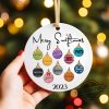 Taylor Swift Merry Christmas Ornament Indie Music Christmas Ornament Electro Pop Ornament Best Friend Gift For Xmas trendingnowe 3