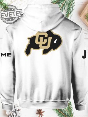 Jc On Deion Sanders Colorado Buffaloes White Hoodie Sweatshirt Long Sleeve Shirt Hoodie Tank Top Unique revetee 2