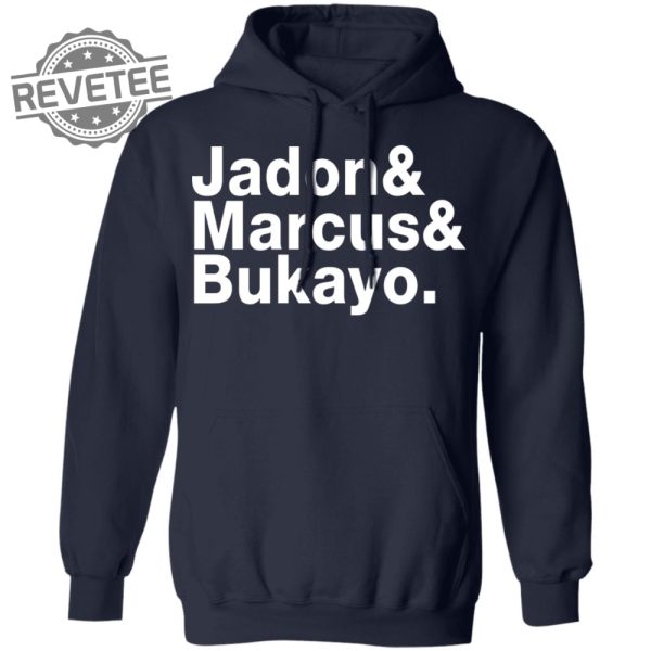Jason Sudeikis Jadon Marcus Bukayo Shirt Sweatshirt Long Sleeve Shirt Hoodie Tank Top Unique revetee 5