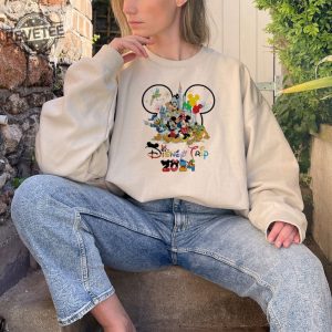2024 Disney Trip Sweatshirt Adults Kids Disneyland Disneyworld Trip Sweatshirt Disney Sweatshirt Minnie Mickey Matching Sweatshirt Unique revetee 4