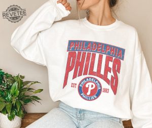 Vintage Philadelphia Baseball Shirt Philadelphia Hoodie Philly Baseball Sweatshirt Hoodie Baseball Fan Shirt Philadelphia Game Day Unique revetee 2