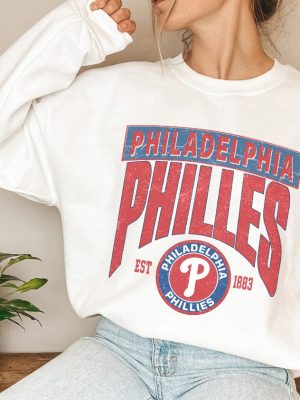 Vintage Philadelphia Baseball Shirt Philadelphia Hoodie Philly Baseball Sweatshirt Hoodie Baseball Fan Shirt Philadelphia Game Day Unique revetee 2