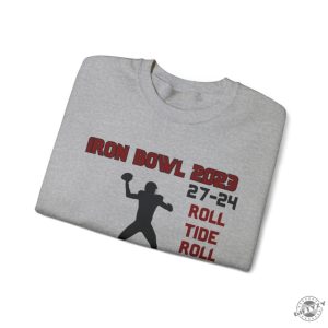 Iron Bowl 2023 Crewneck Sweatshirt Alabama Football Iron Bowl Hoodie Alabama Crimson Tide Tshirt Milthrow Shirt giftyzy 2