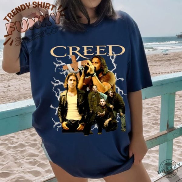 Vintage Creed Band Shirt Creed Rock Band Sweatshirt Creed 2024 Tour Tshirt 2024 Music Concert Hoodie Trending Shirt giftyzy 2