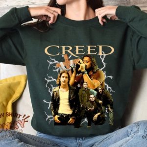 Vintage Creed Band Shirt Creed Rock Band Sweatshirt Creed 2024 Tour Tshirt 2024 Music Concert Hoodie Trending Shirt giftyzy 3