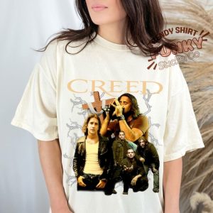 Vintage Creed Band Shirt Creed Rock Band Sweatshirt Creed 2024 Tour Tshirt 2024 Music Concert Hoodie Trending Shirt giftyzy 4