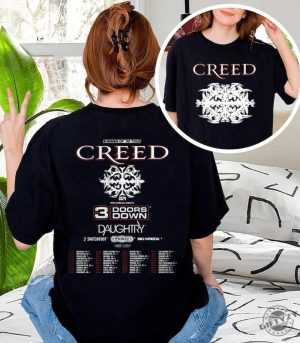 Creed 2024 Tour Summer Of 99 Tour Shirt Creed Band Fan Sweatshirt Creed Band Tshirt Creed 2024 Concert Hoodie Summer Of 99 Concert Shirt giftyzy 3