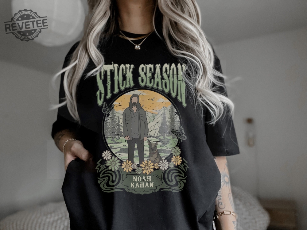 Noah Kahan Tour Stick Season Tour 2023 Shirt Noah Stick Season Tour 2023 Folk Pop Music Shirt Country Music Shirt Unique revetee 1