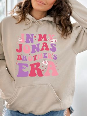 In My Jonas Brothers Era Jonas Brothers Shirt Jonas Brother Merch Five Albums One Night Tour Shirt Joe Jonas Sweatshirt Unique revetee 2