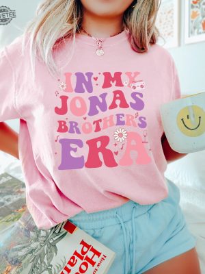 In My Jonas Brothers Era Jonas Brothers Shirt Jonas Brother Merch Five Albums One Night Tour Shirt Joe Jonas Sweatshirt Unique revetee 4