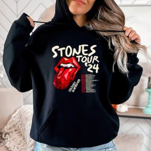 The Rolling Stones Hackney Diamonds Tour 2024 Schedule List Tshirt Rolling Stones 2024 Hackney Diamonds Tour Sweatshirt Rolling Stones Hoodie Trndy Shirt giftyzy 3