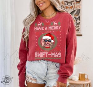 Have A Merry Swiftmas Shirt Ugly Merry Christmas Sweatshirt Taylor Family Hoodie Gift Ts Fan Tshirt Holiday Shirt Gift For Mom giftyzy 4