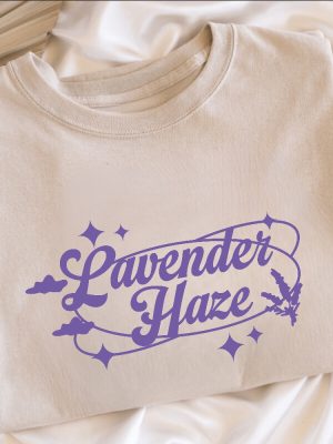 Lavender Haze Shirt Midnights Lavender Shirt Concert Shirt Fan Shirt Lover Merch Tee Music Shirt Floral Ts Merch Music Fan Album Tshirt Unique revetee 3