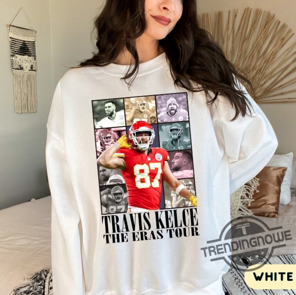 Travis Kelce The Eras Tour Shirt Vintage Travis Kelce Sweatshirt Travis Kelce Merch America Football Sweatshirt Football Fan Gifts trendingnowe 1