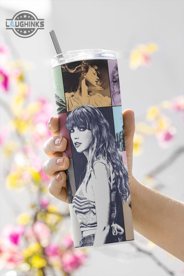 eras tumbler taylor swift eras tour 2023 skinny stainless steel tumbler with 20oz 30oz swifties gift for fans music lovers taylors version cups laughinks 5
