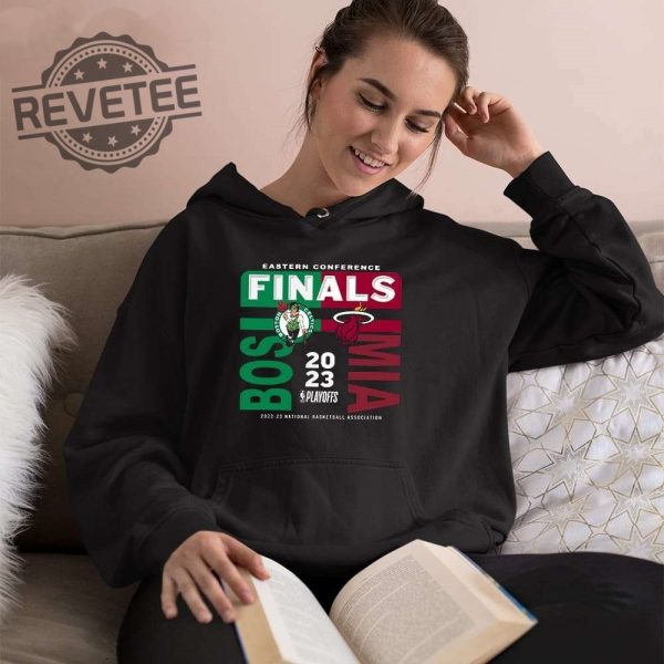 2023 Nba Eestern Conference Finals Match Up Boston Celtics Vs Miami Heat Shirt Hoodie Long Sleeve Shirt Sweatshirt Tanktop Unique revetee 4