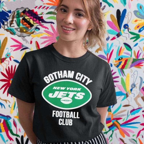 Aaron Rodgers Gotham City Jets Football Club Shirt Hoodie Long Sleeve Shirt Sweatshirt Tanktop Unique revetee 2