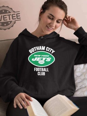 Aaron Rodgers Gotham City Jets Football Club Shirt Hoodie Long Sleeve Shirt Sweatshirt Tanktop Unique revetee 4