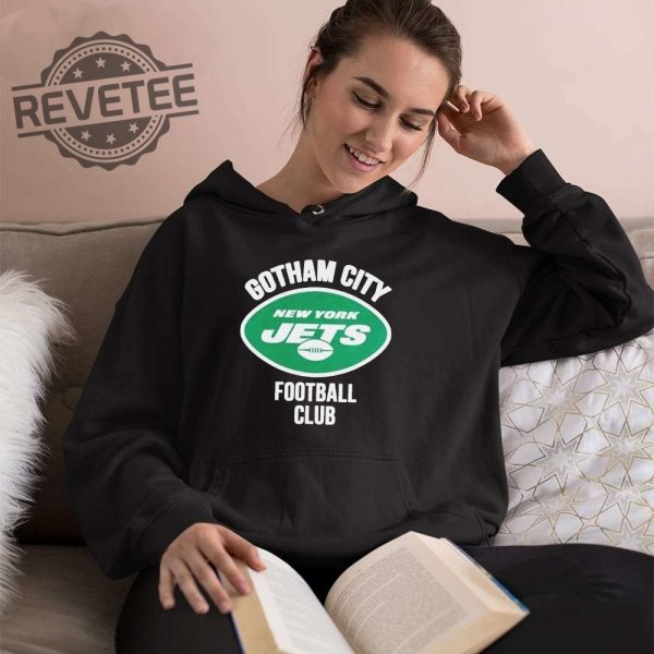 Aaron Rodgers Gotham City Jets Football Club Shirt Hoodie Long Sleeve Shirt Sweatshirt Tanktop Unique revetee 4