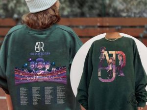 Ajr The Maybe Man Tour 2024 Tour 2 Sides Sweatshirt Ajr Band Fan Tshirt The Maybe Man 2024 Concert Hoodie Ajr 2024 Concert Shirt giftyzy 3