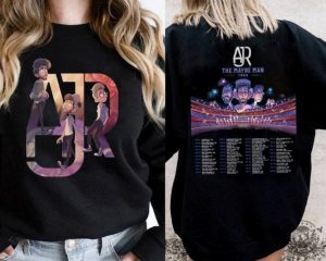 Ajr The Maybe Man Tour 2024 Tour 2 Sides Sweatshirt Ajr Band Fan Tshirt The Maybe Man 2024 Concert Hoodie Ajr 2024 Concert Shirt giftyzy 4