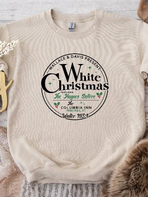 White Christmas Sweatshirt Vintage Christmas Shirt Christmas Sweater Christmas Crewneck Christmas Gift White Christmas Movie 1954 Shirt Hoodie Sweatshirt Unique revetee 5