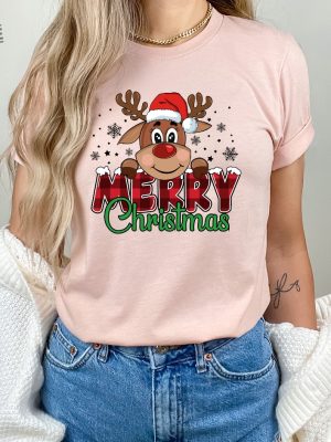 Merry Christmas Reindeer Shirt Reindeer Shirt Christmas Family Shirt Christmas Shirt Merry Christmas Shirt Christmas Gift Holiday Shirt Hoodie Sweatshirt Unique revetee 6