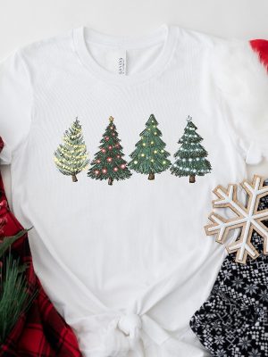 Christmas Sweatshirt Christmas Sweater Christmas Crewneck Christmas Tree Sweatshirt Holiday Sweaters For Women Winter Sweatshirt Hoodie Sweatshirt Unique revetee 3