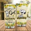 snoopy funny tumbler girl who really loved snoopy it was me the end the peanuts 20oz 30oz stainless steel cups charlie brown christmas birthday gift laughinks 1