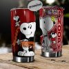 snoopy joe cool personalized tumbler custom name the peanuts 20oz 30oz stainless steel cups woodstock charlie brown christmas birthday gift laughinks 1