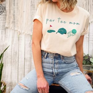 Golf Mom T Shirt Golf Mom Shirt Par Tee Mom Shirt Womens Golf Shirt Cute Golf Shirt Christmas Gift For Golfer Mama Golf Shirt Unique Hoodie Sweatshirt revetee 2