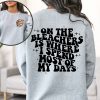 Basketball Mama On The Bleachers Is Where I Spend Most Of My Days Front And Back Printed Sweatshirt Or Hoodie Mom Sweatshirt Sport Mom Unique Hoodie Sweatshirt revetee 1