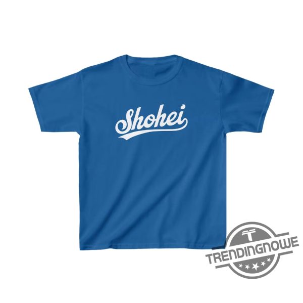 Vintage Shohei Ohtani Los Angeles Shirt Mlb Jay Dodger Baseball Blue White La Dodgers Merch Dodgers Shirt trendingnowe 2