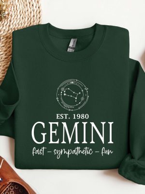 Custom Zodiac Astrology Sweatshirt Custom Horoscope Sweatshirt Custom Zodiac Birthday Gift Trendy Sweatshirts Cute Gift Shirt For Her Hoodie Sweatshirt Unique revetee 3