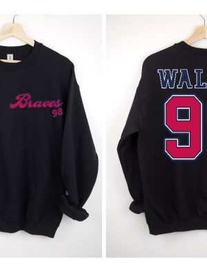 Braves 98 Sweatshirt Wallen Sweater Wallen 98 Braves Sweatshirt Wallen Country Music Sweater Western Sweater Morgan Wallen Sweatshirt Hoodie Sweatshirt Unique revetee 2