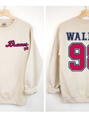 Braves 98 Sweatshirt Wallen Sweater Wallen 98 Braves Sweatshirt Wallen Country Music Sweater Western Sweater Morgan Wallen Sweatshirt Hoodie Sweatshirt Unique revetee 4