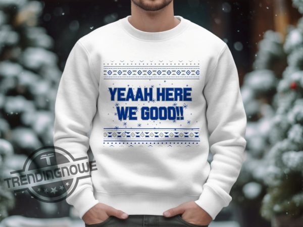 Here We Go Shirt Cowboys Christmas Sweater Dak Prescott Here We Go Shirt Yeah Here We Go Dak T Shirt trendingnowe 2