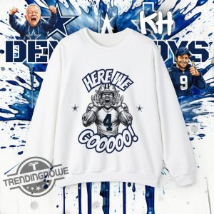 Here We Go Shirt Dallas Dak Prescott Shirt Cowboys Football Sweater Yeah Here We Go Sweater Yeah Here We Go Dak T Shirt trendingnowe 3