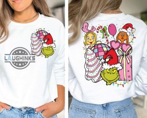 grinch shirt near me merry grinchmas tshirt hoodie sweatshirt mens womens cindy lou who retro funny christmas tree cake shirts merry xmas vibes festive gift laughinks 1